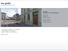 Tablet Screenshot of itw-immobilien.ch